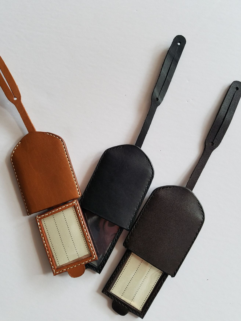 Leather Suitcase Luggage Tag - Small Things Fair Trade