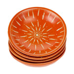 Soapstone Dish, Orange Etched