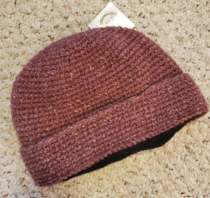 Knit Hemp Hat - Lined (solid or pattern - assorted colors)