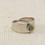 Modern Stone Ring - Small Things Fair Trade