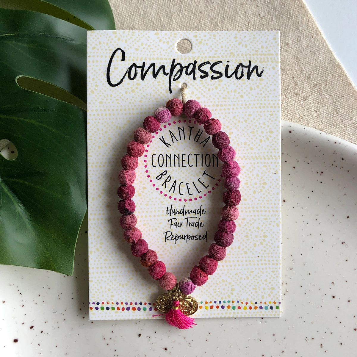 Kantha Connection Bracelet - Compassion