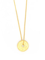 Coin Necklace - Brass