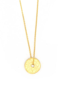 Coin Necklace - Brass
