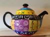Tea Pot - Multi Color Ethnic - Small Things Fair Trade