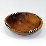 Olive Wood/ Bone 10 inch bowl - Small Things Fair Trade
